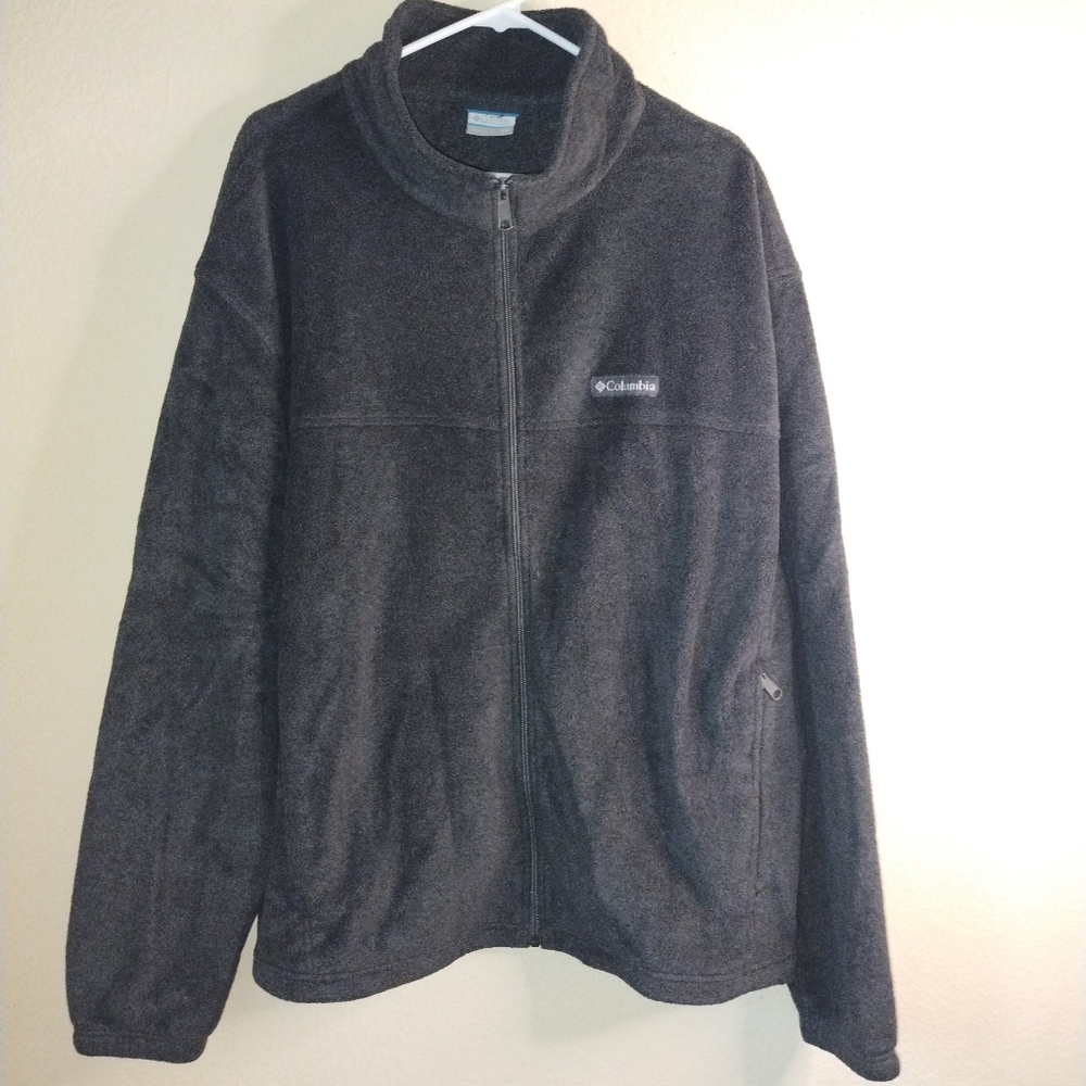 Columbia Black Performance Jacket Full Zip Fleece